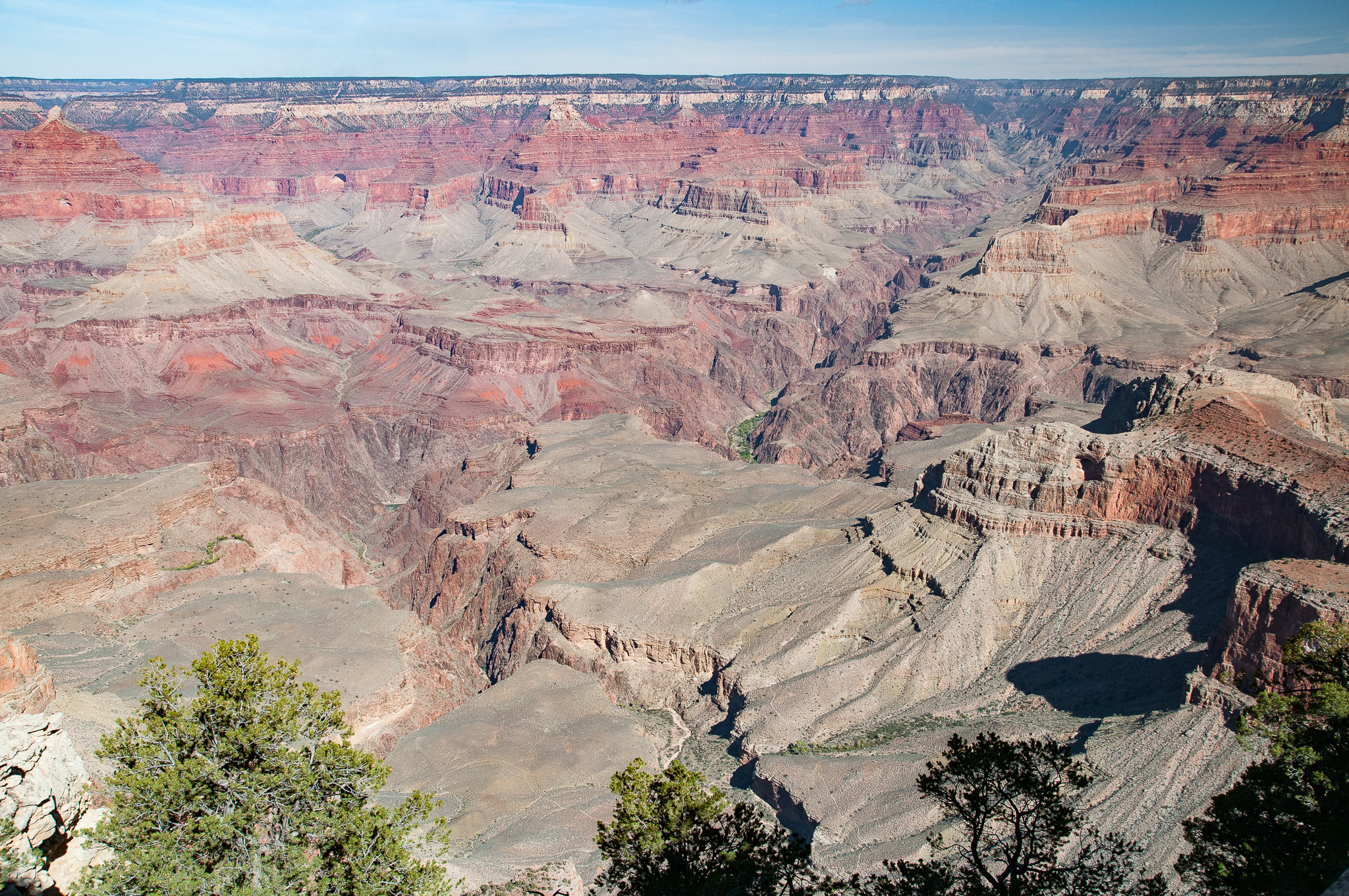 Au bord du Grand Canyon