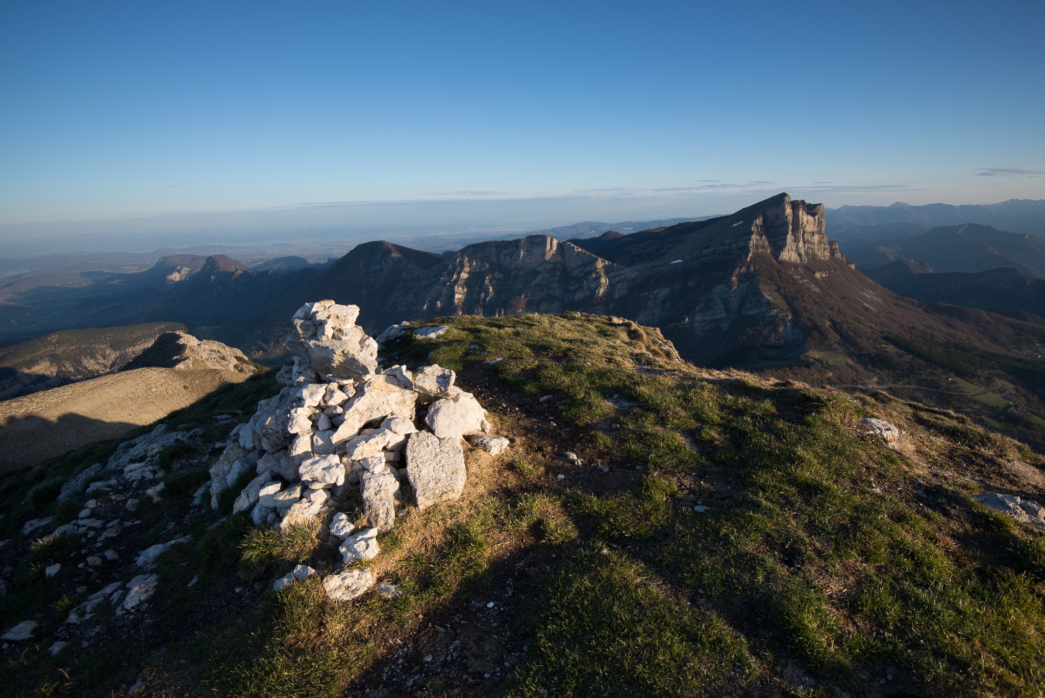 Depuis le sommet du grand Delmas