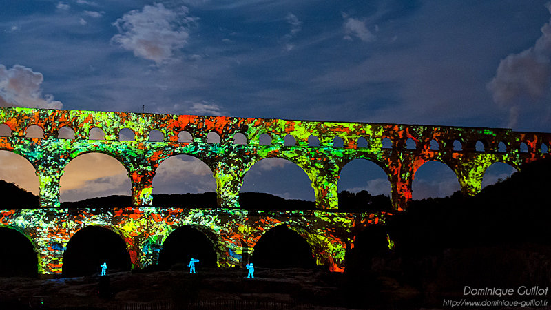 Fééries du Pont du Gard