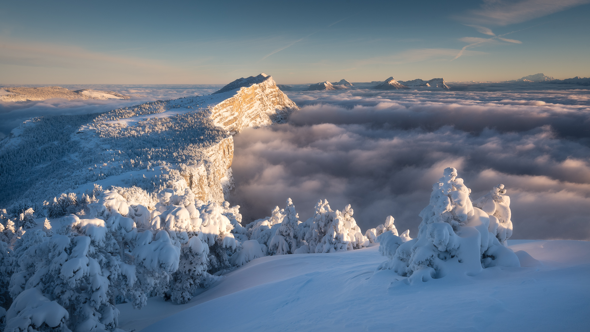 Les crêtes de Lans En Vercors