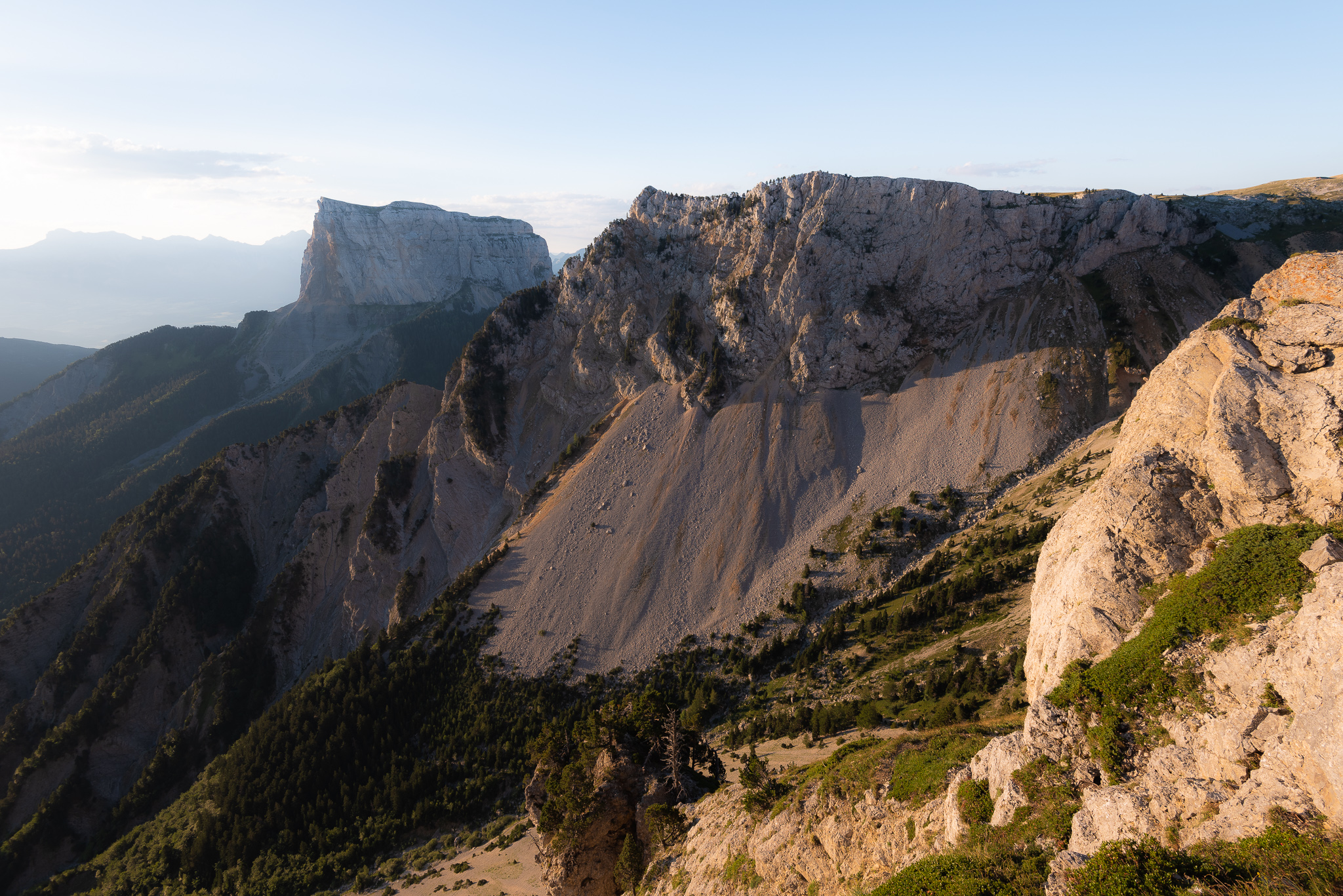 Vue sur le Mont Aiguille